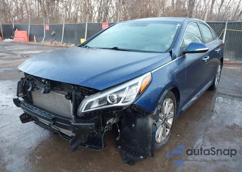 2017 Hyundai Sonata Limited из США, поврежденный, VIN 5NPE34AF0HH456165